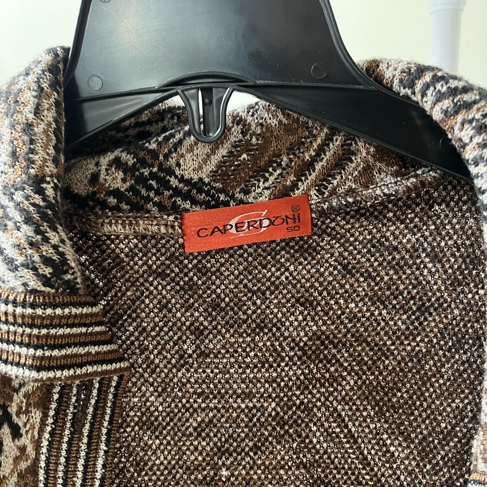 Caramel Sweater Cardigan - Size Medium